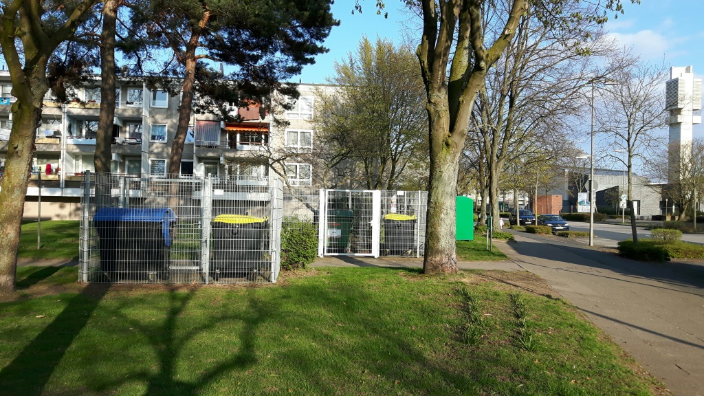 Baum nach Müllplatz